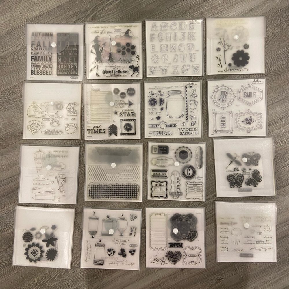 16 Sets of Brand New Close to My Heart Stamps